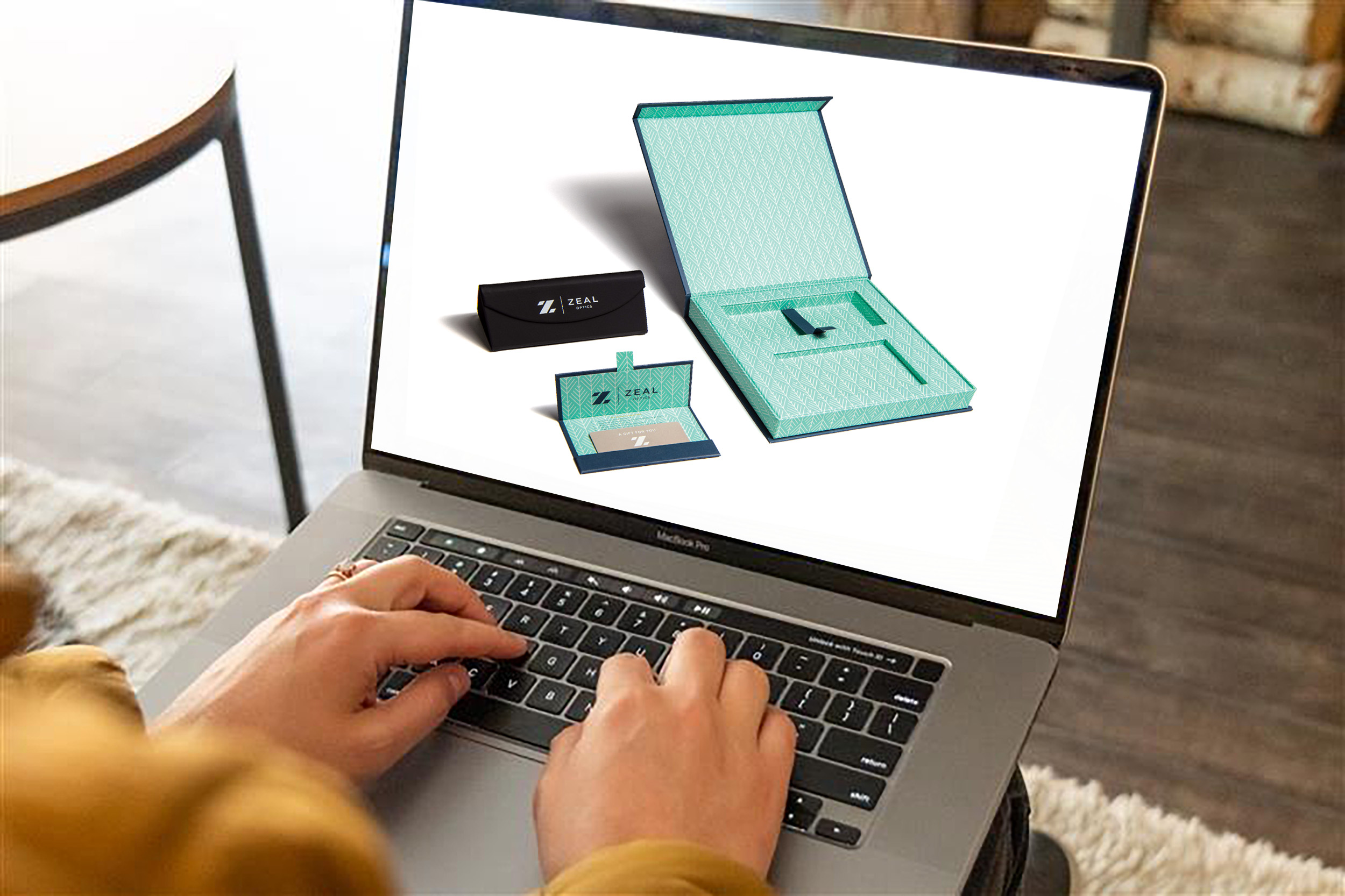 laptop with Zeal digital gift